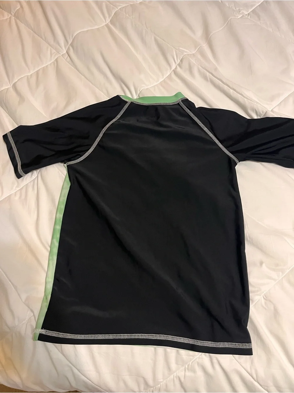 Boy’s Star Wars Mint and Black Rash Guard Pullover